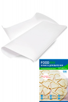  Пергамент для выпечки (бумага силиконизированная) Foodinni белая, 400*600 мм. 500 листов