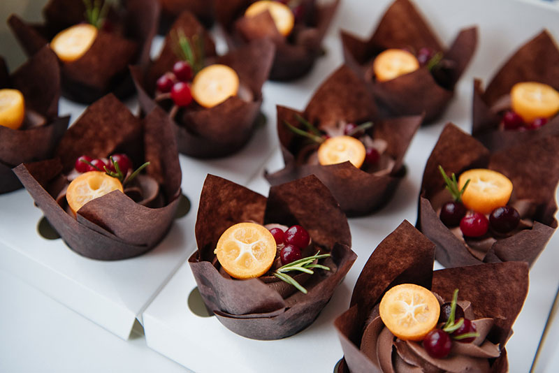 Шоколадные капкейки – тортики в миниатюре